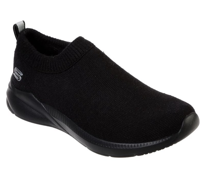 Skechers Bobs Sport Aria - Camp Velvet - Womens Slip On Shoes Black [AU-HG3103]